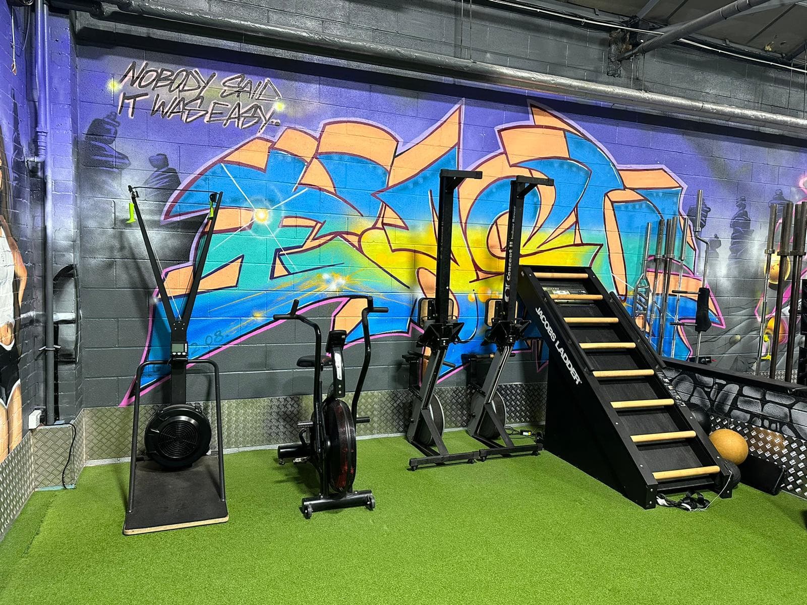 Free weights area