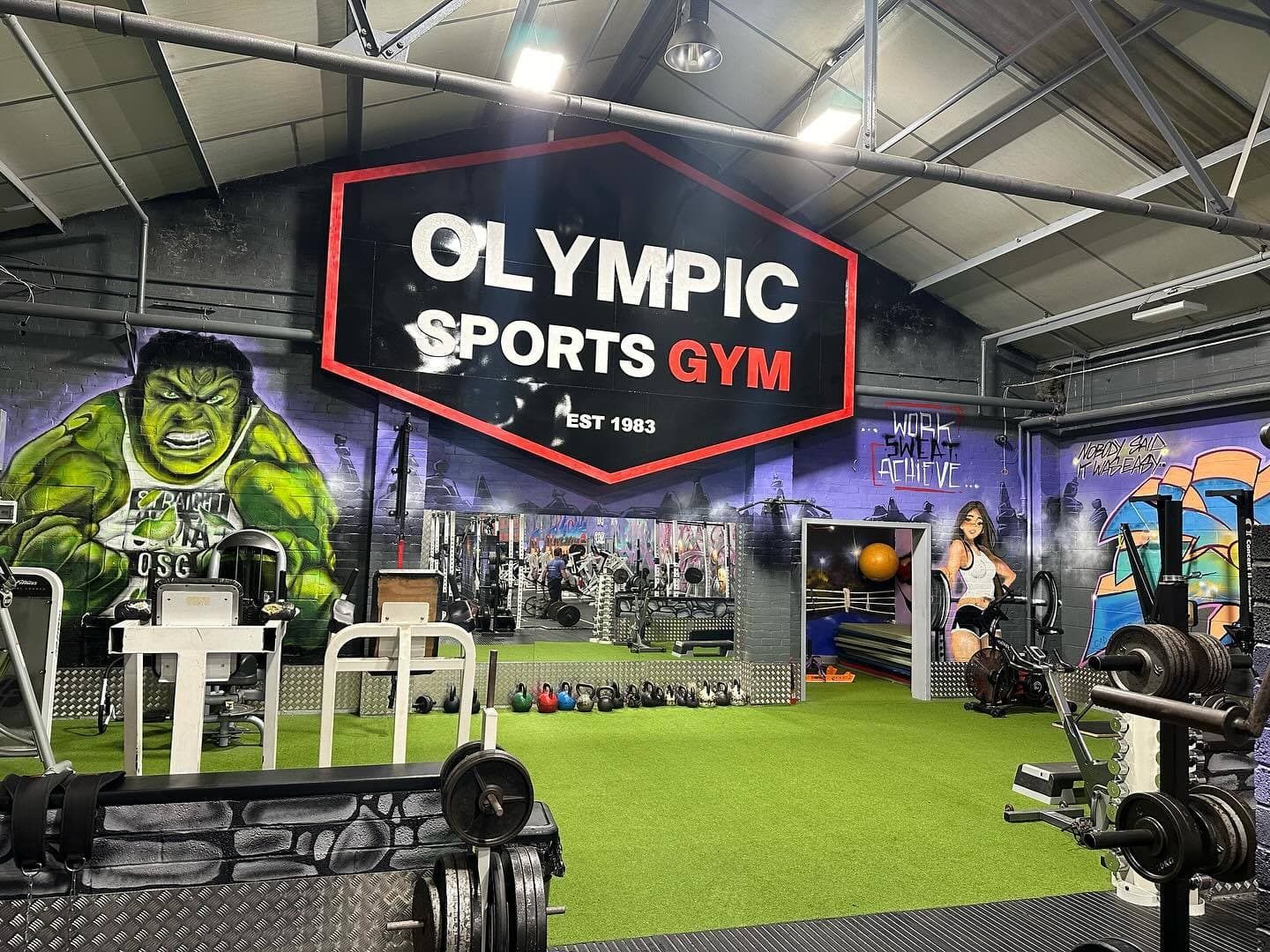 The strength training floor