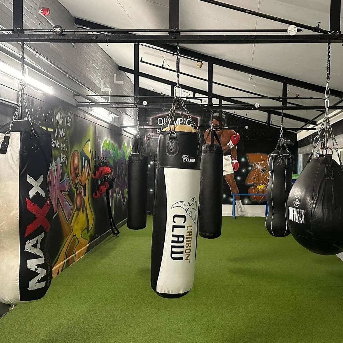 The gym floor